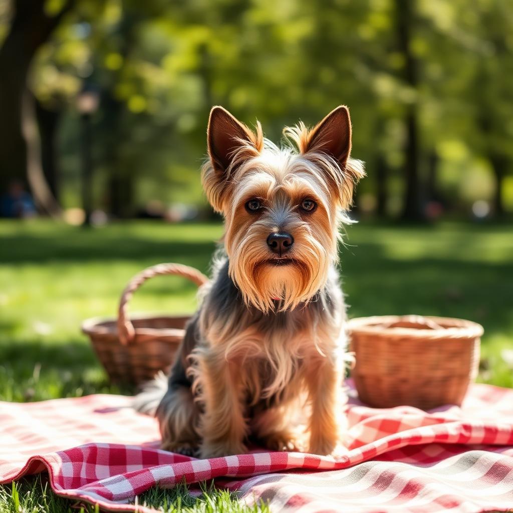 Pip at the park — original photograph